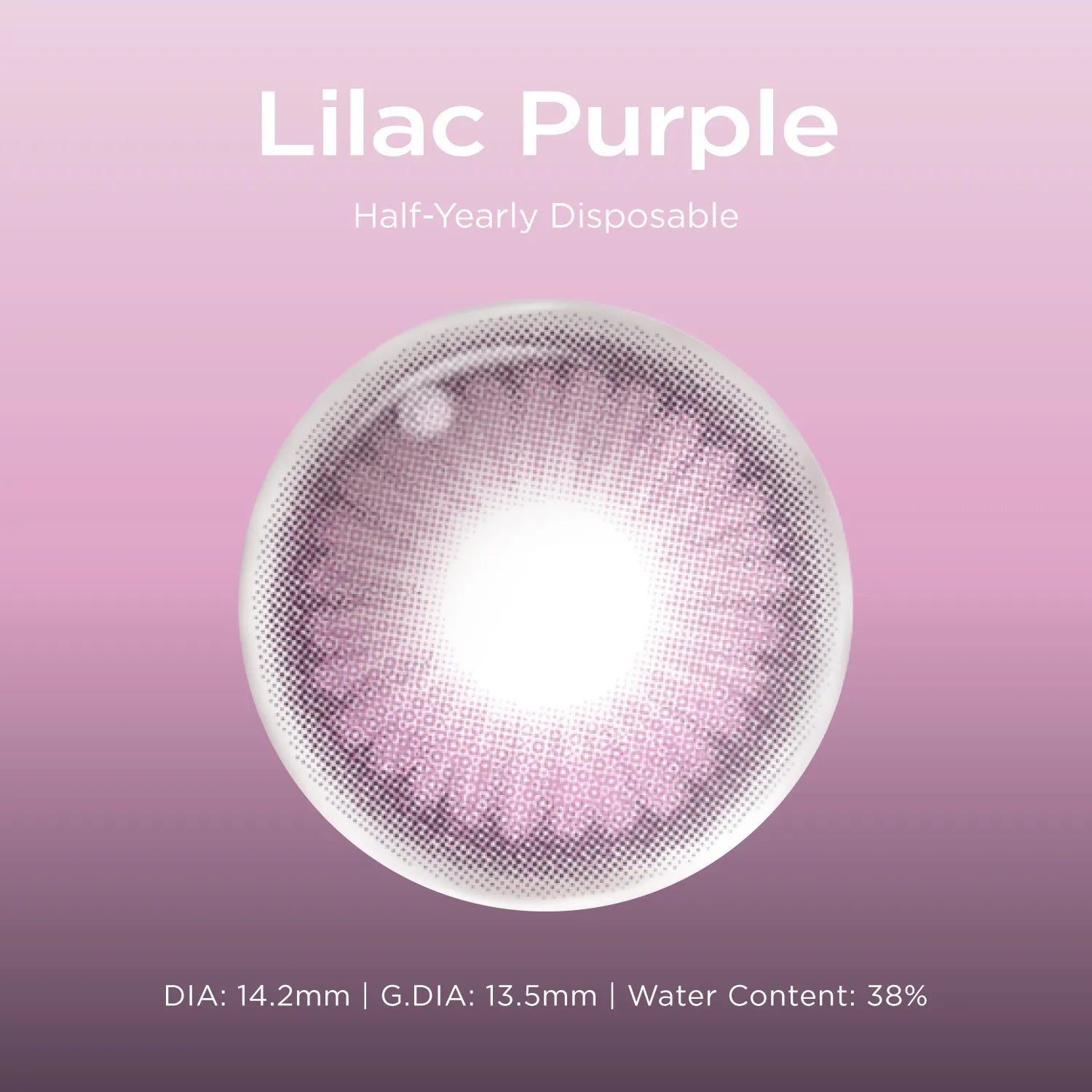 Lilac Purple purple color contacts
