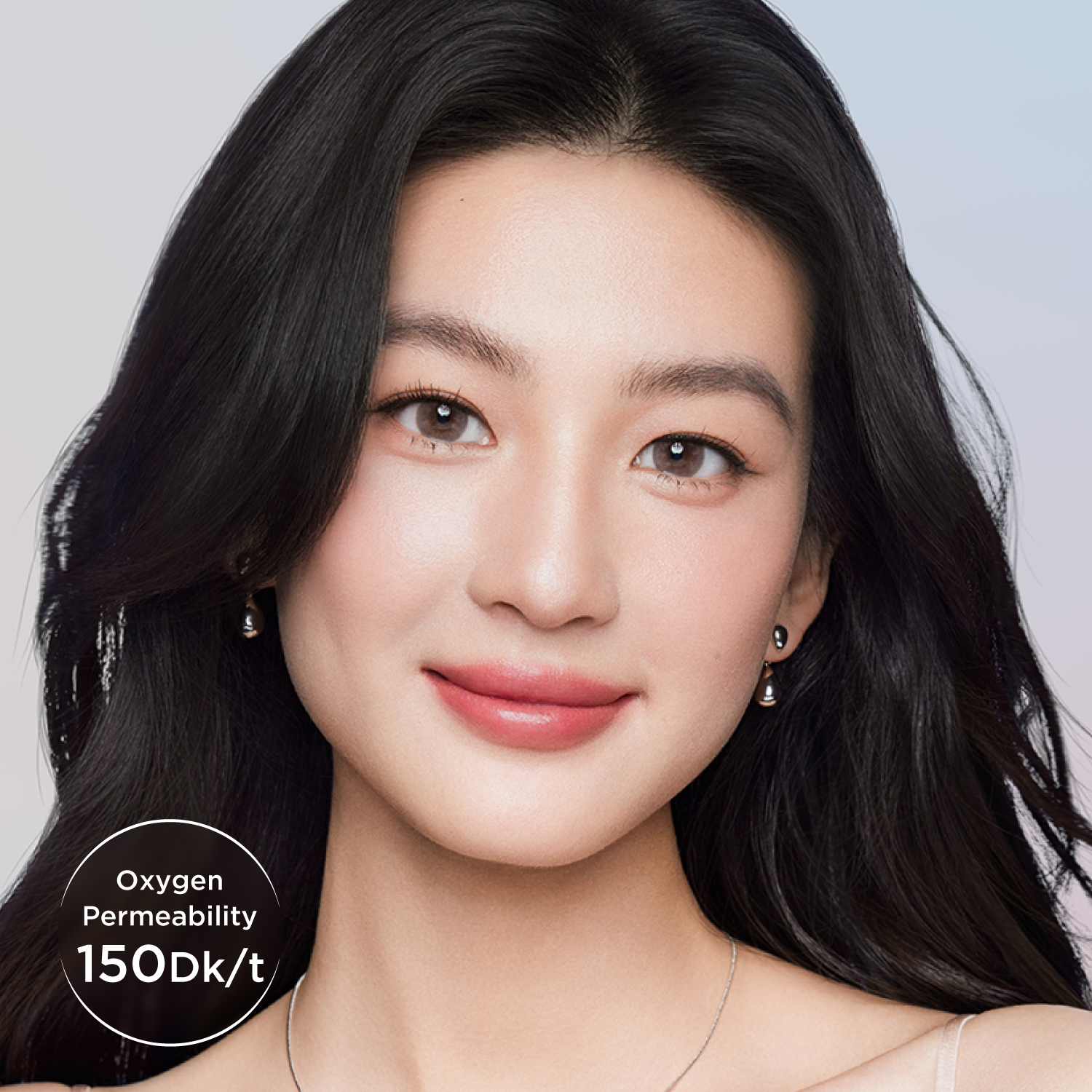 Breathe+Misty Rose silicone hydrogel color contacts