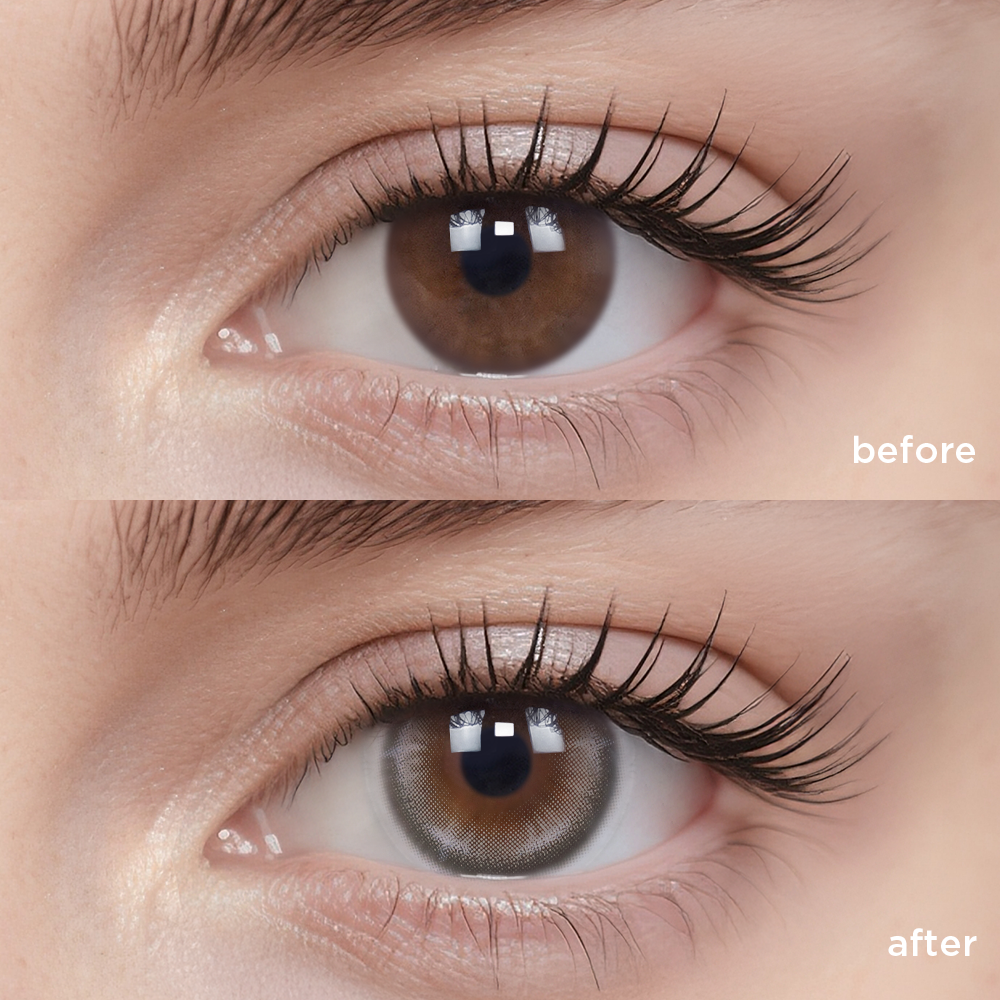 Breeze grey color contacts