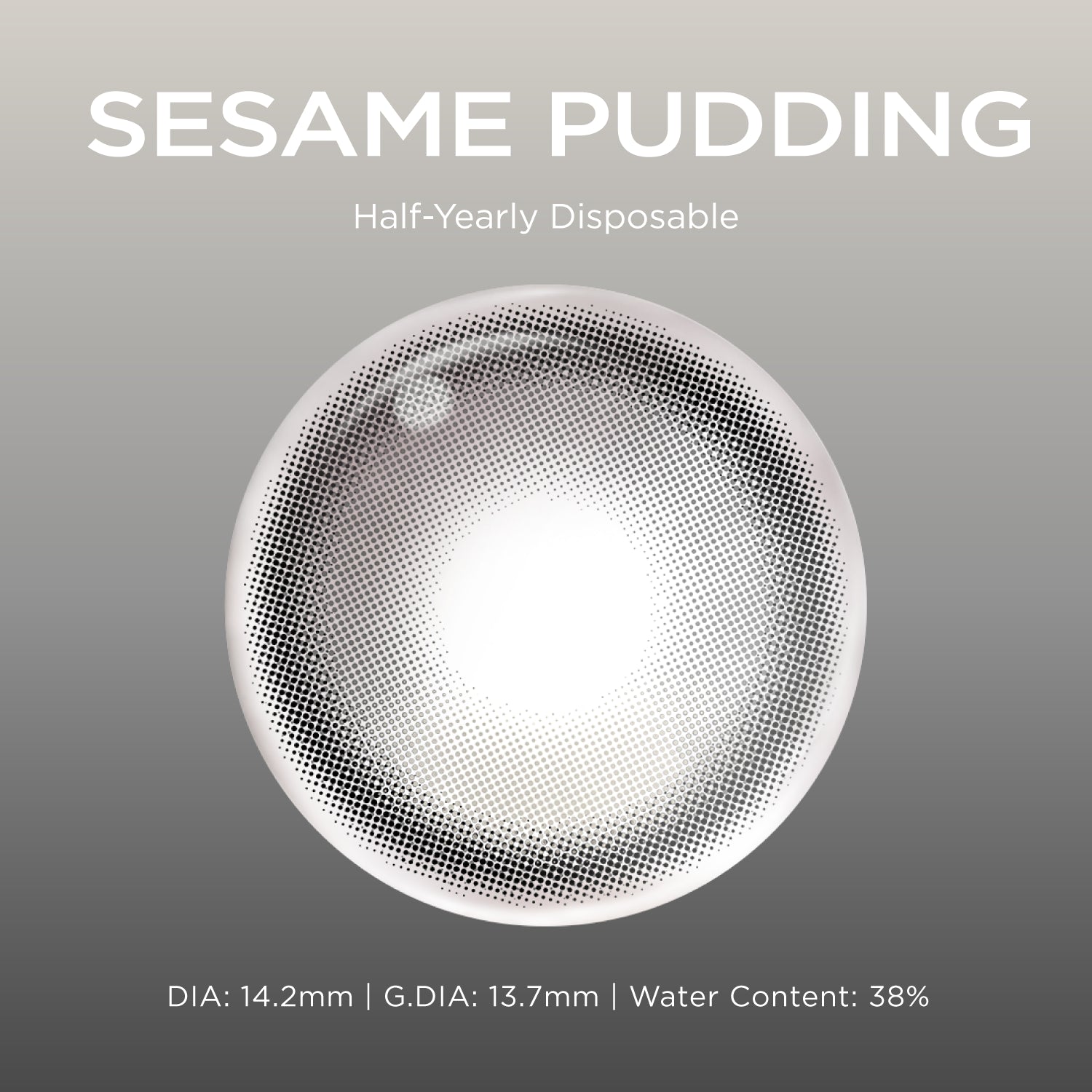 GlowyLock™ Sesame Pudding Axis-Lock color contacts
