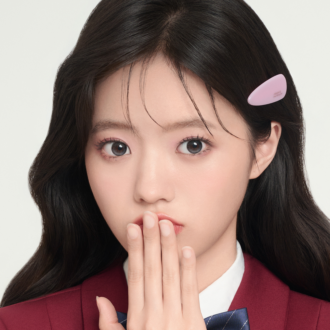 Ribbon Bow black color contacts
