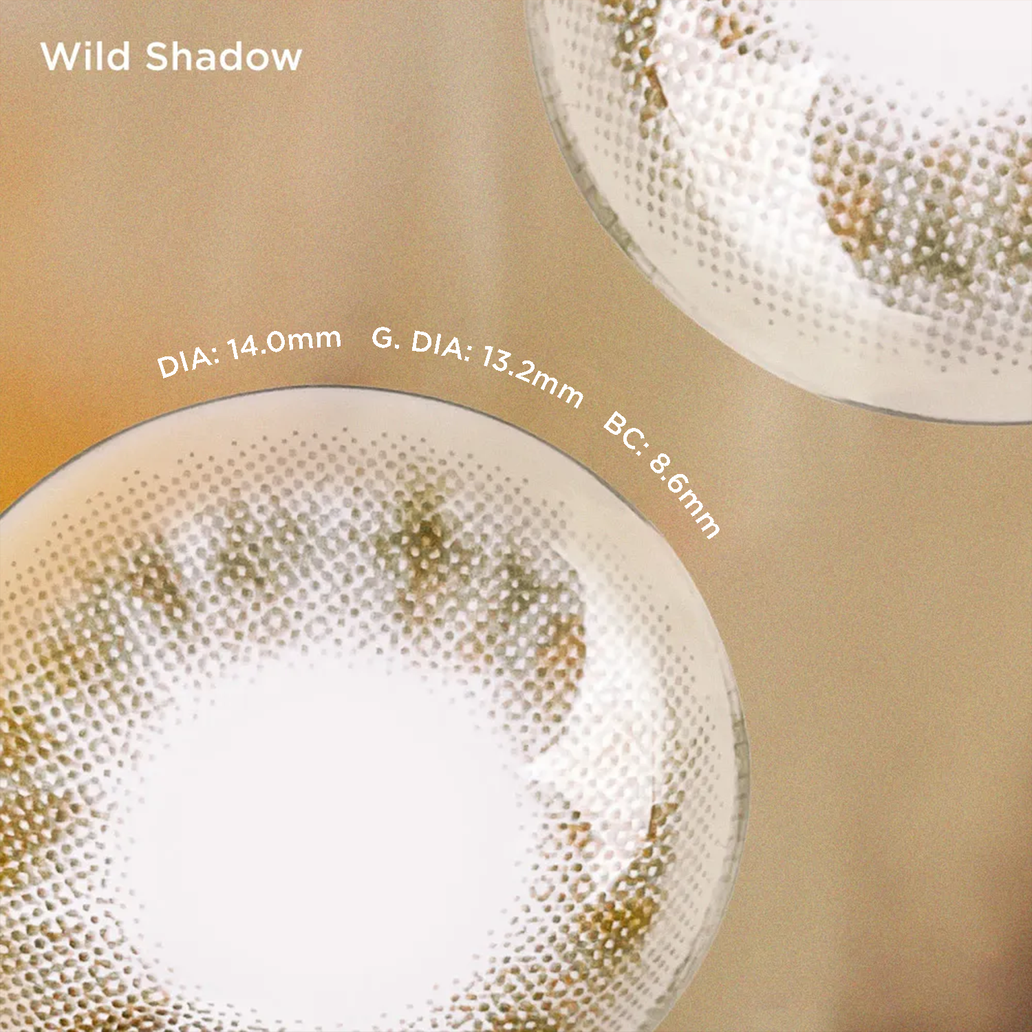 Wild Shadow brown color contacts