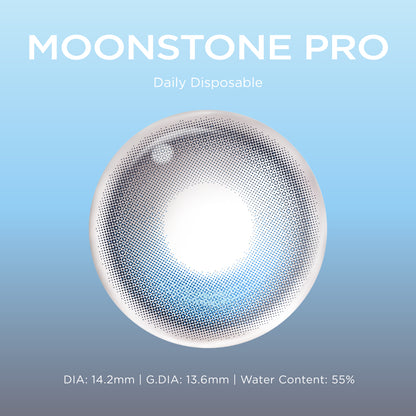 GlowyLock™ Moonstone Pro Axis-Lock color contacts