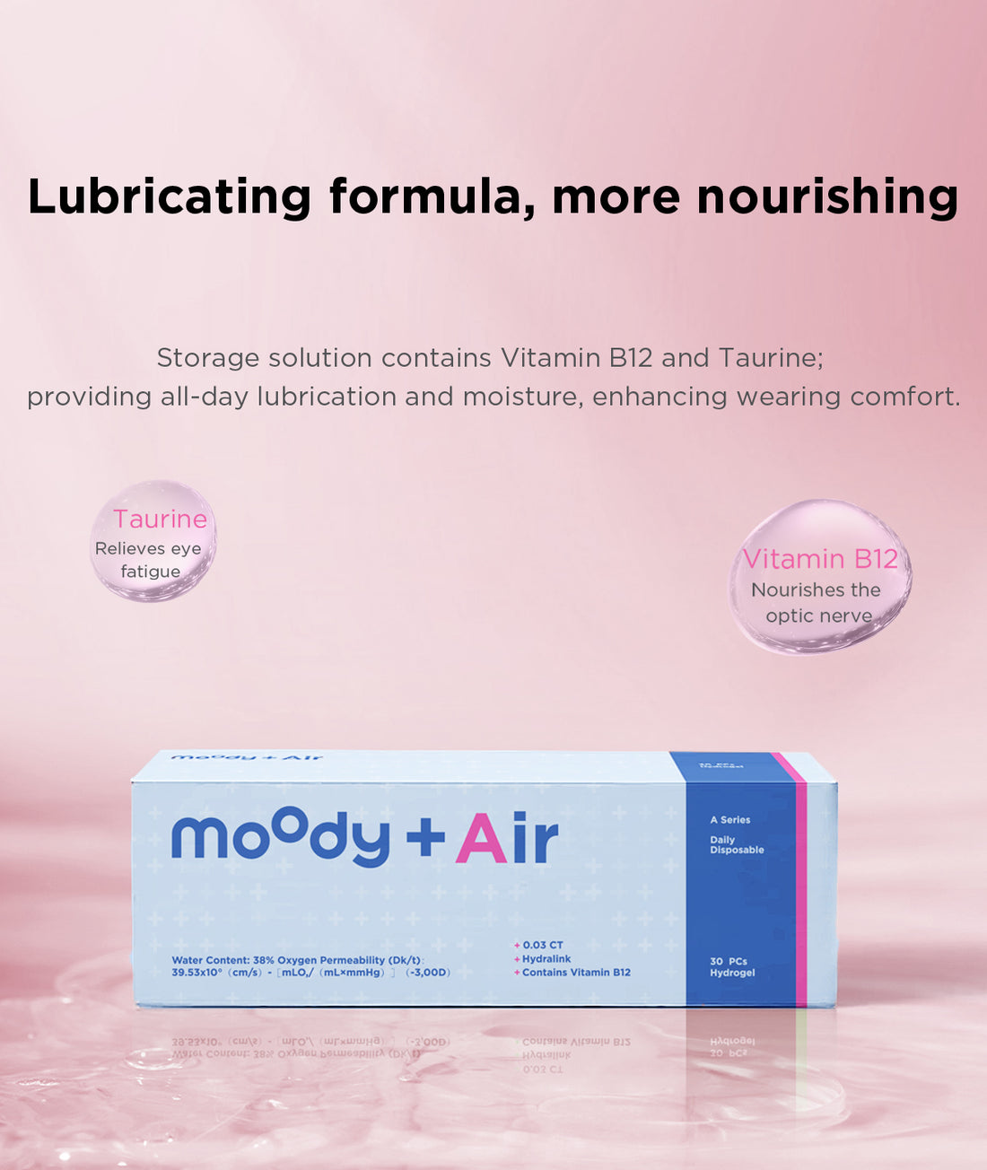 moodyPlus A 30 pcs Daily Contacts