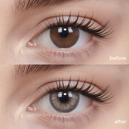 White Lotus brown color contacts