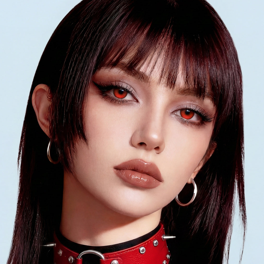 GlowyLock™ Ruby Glow cosplay color contacts
