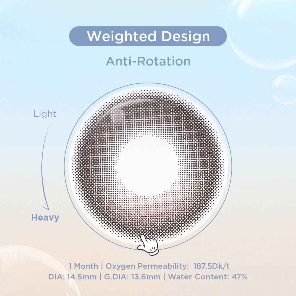 GlowyLock™ Dewy Peony Axis-Lock color contacts