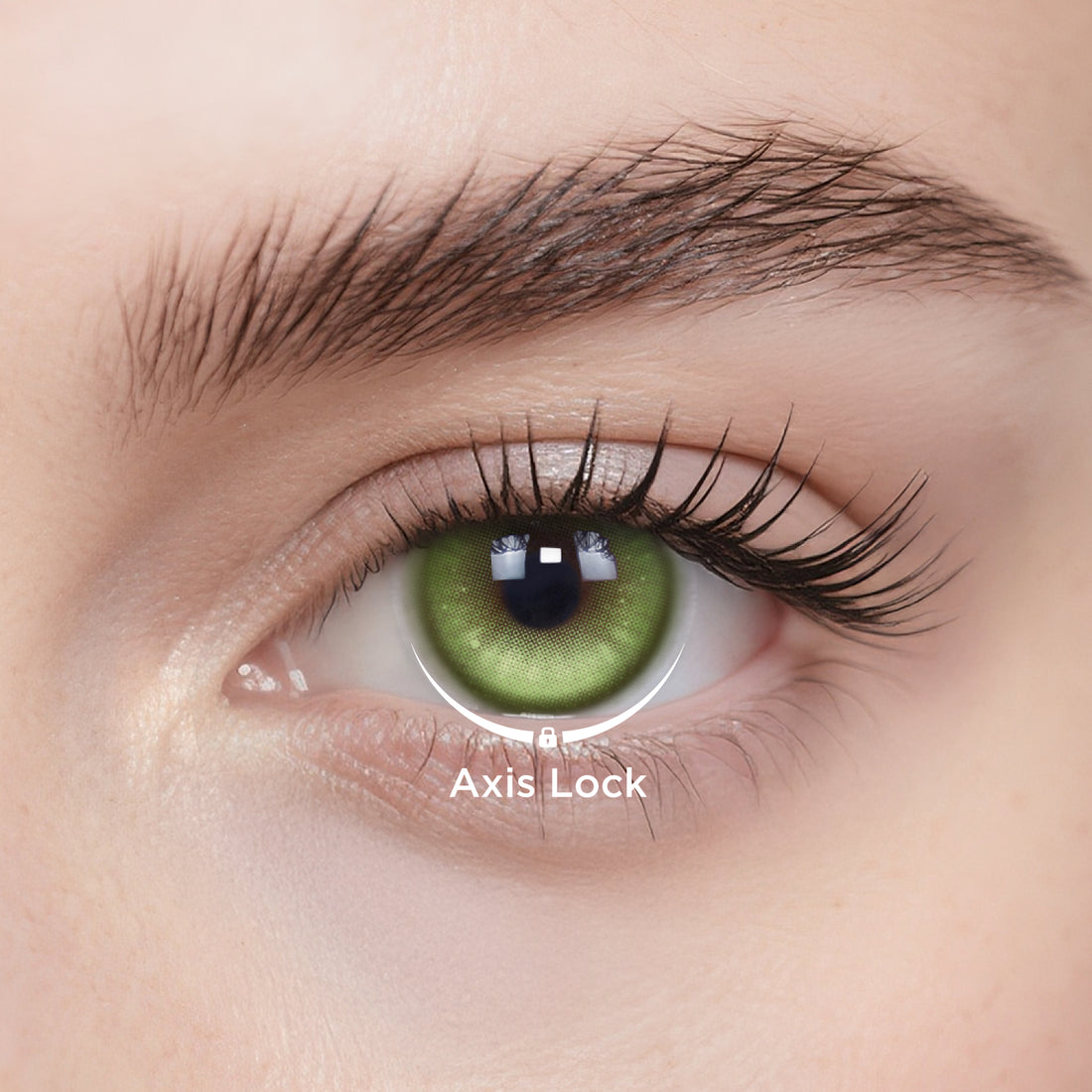 GlowyLock™ Luminous Green cosplay color contacts
