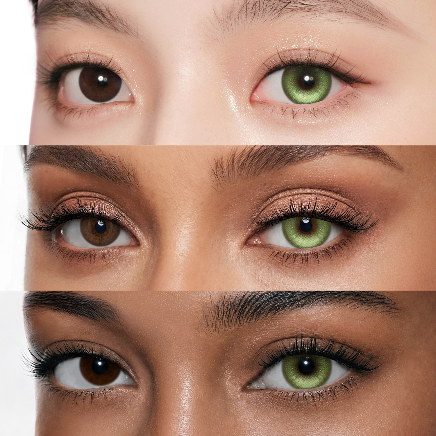 GlowyLock™ Luminous Green cosplay color contacts