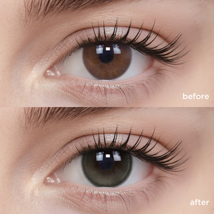 Breathe+ Nomad Sage silicone hydrogel color contacts