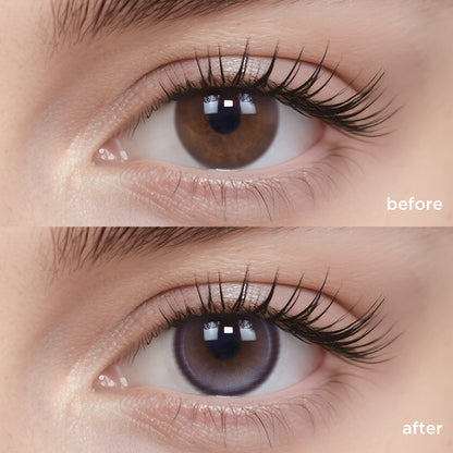 Breathe+ Western Purple silicone hydrogel color contacts