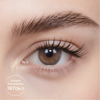 Breathe+ Oolong Brown Monthly Color Contacts