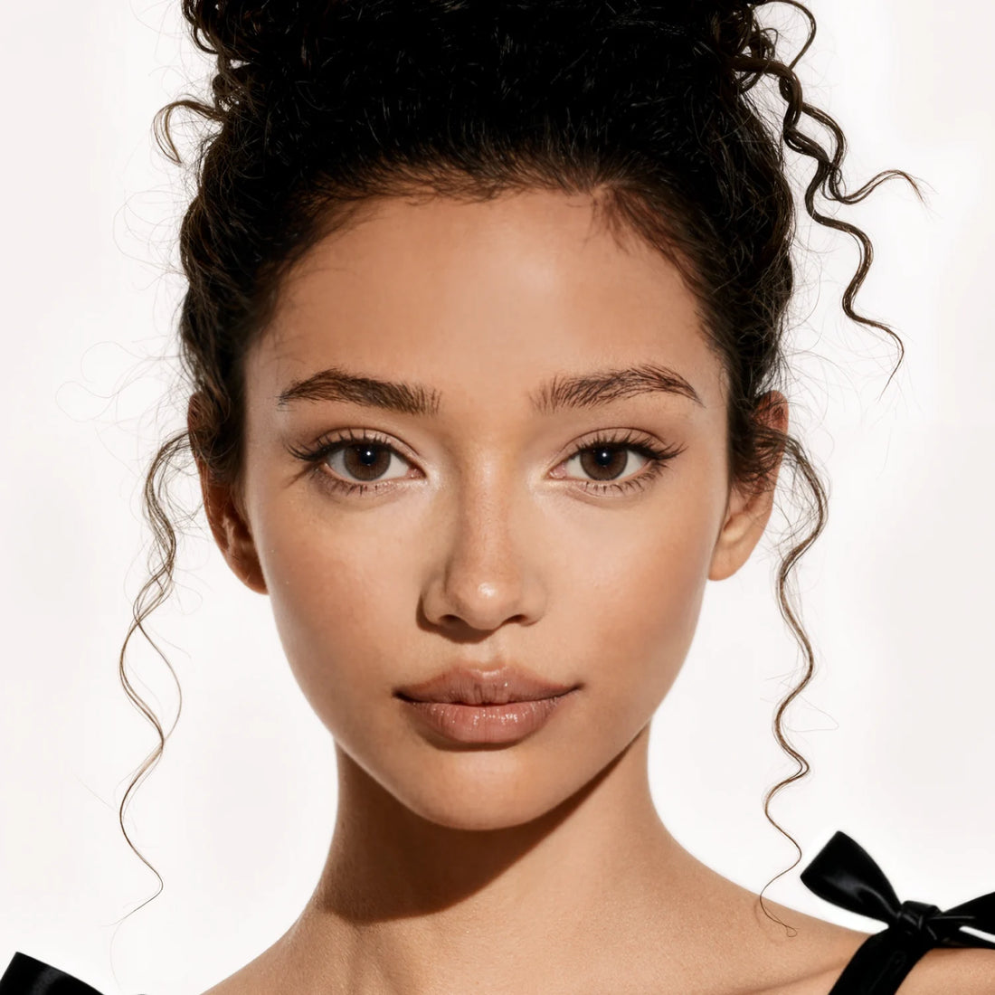 Latte Brown brown color contacts