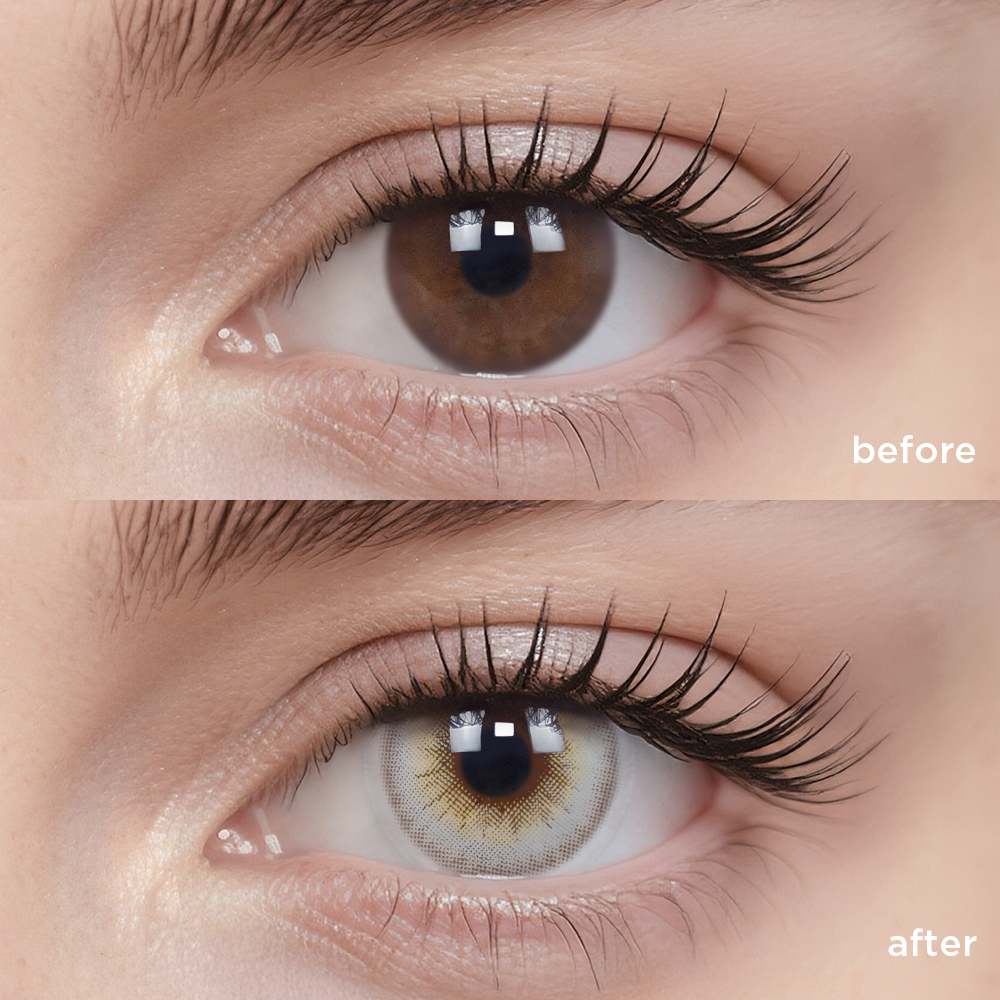 Machina001 grey color contacts