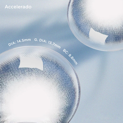 Accelerado blue color contacts