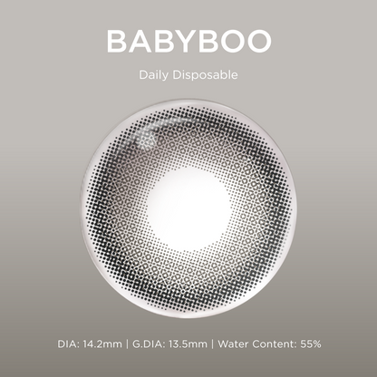 Babyboo black color contacts