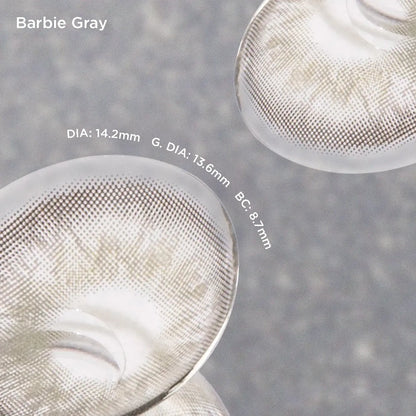 Barbie Gray grey color contacts
