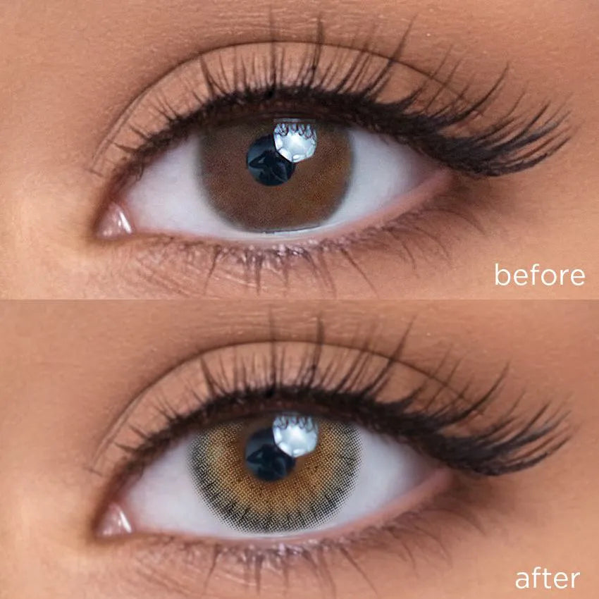 Basil Green green color contacts