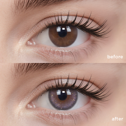 Bop Ziwei gold color contacts
