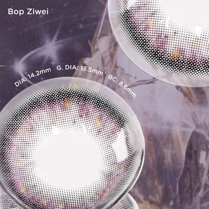 Bop Ziwei gold color contacts