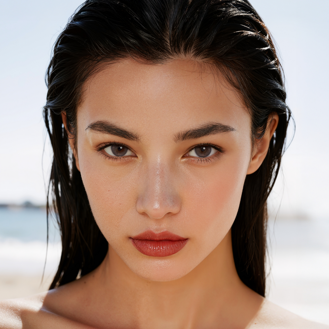 Coco Brown brown color contacts