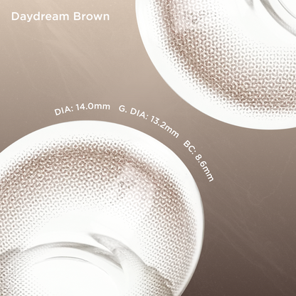 Daydream Brown brown color contacts