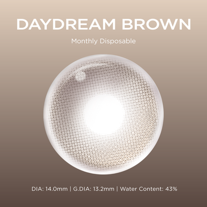 Daydream Brown brown color contacts