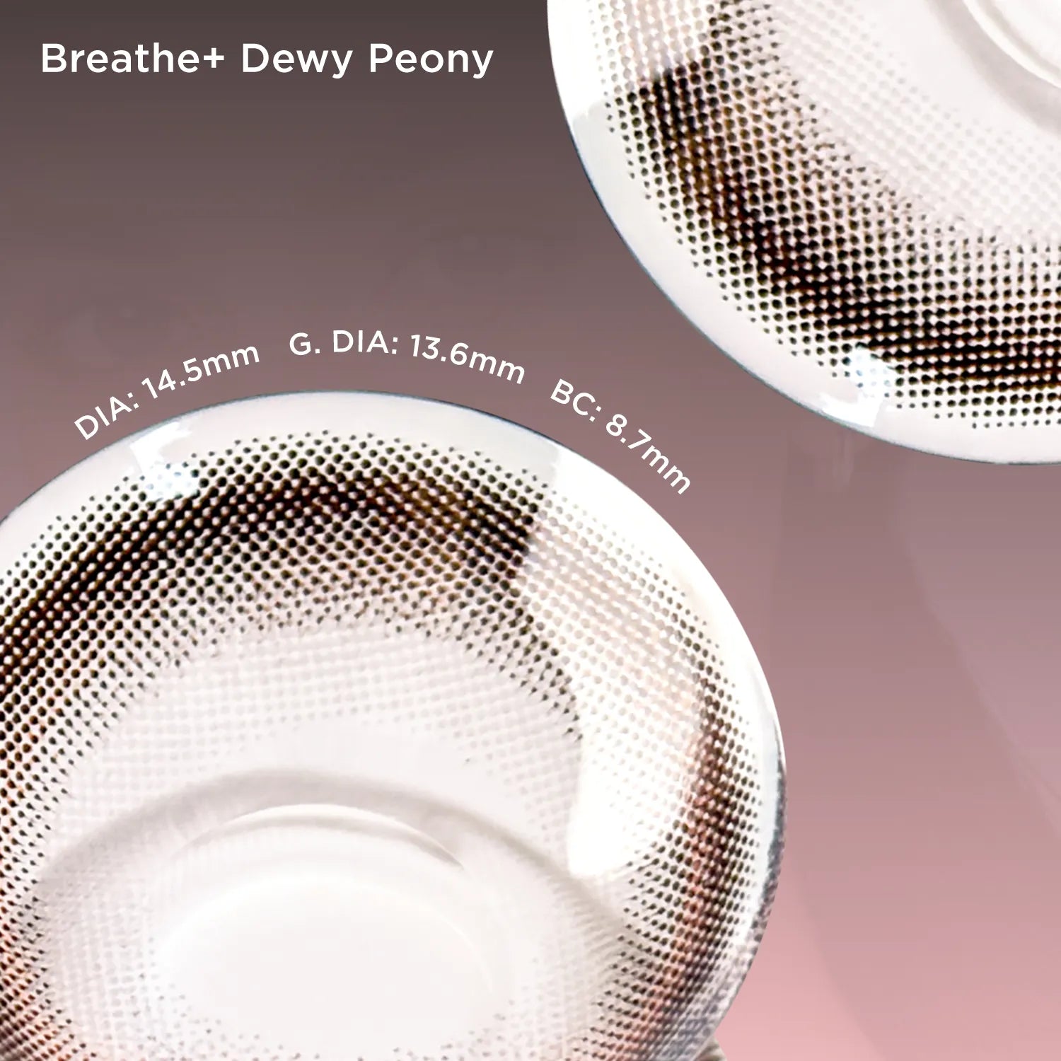 GlowyLock™ Dewy Peony Axis-Lock color contacts