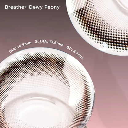 GlowyLock™ Dewy Peony Axis-Lock color contacts