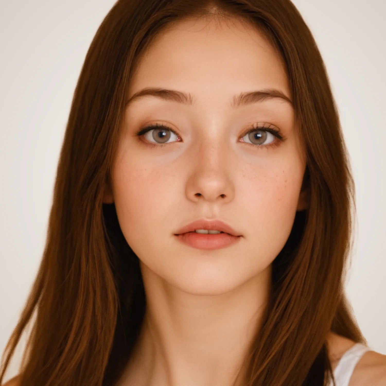 Donut Brown brown color contacts