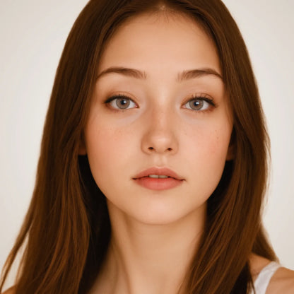 Donut Brown brown color contacts