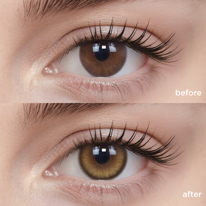 Duskhunter brown color contacts