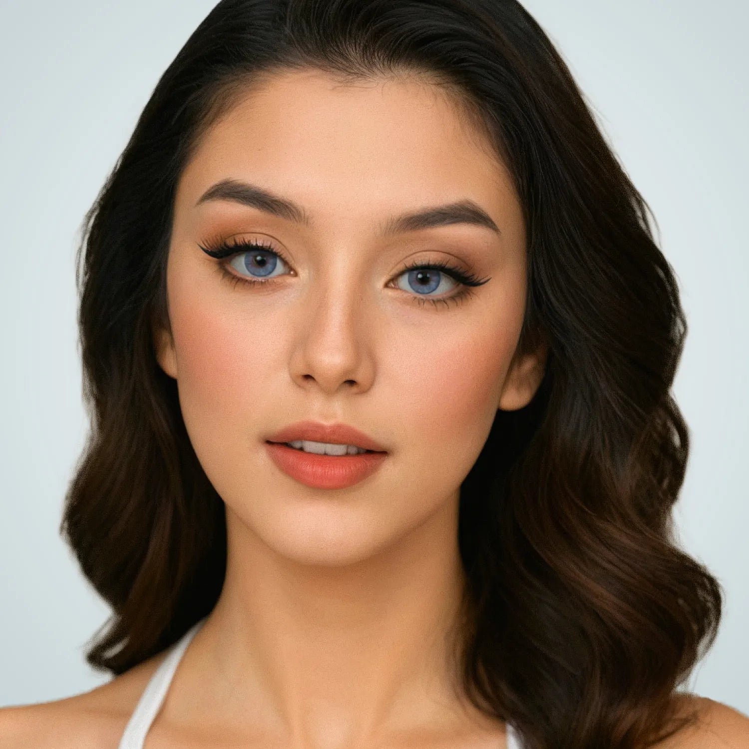 Galactic Blue blue color contacts