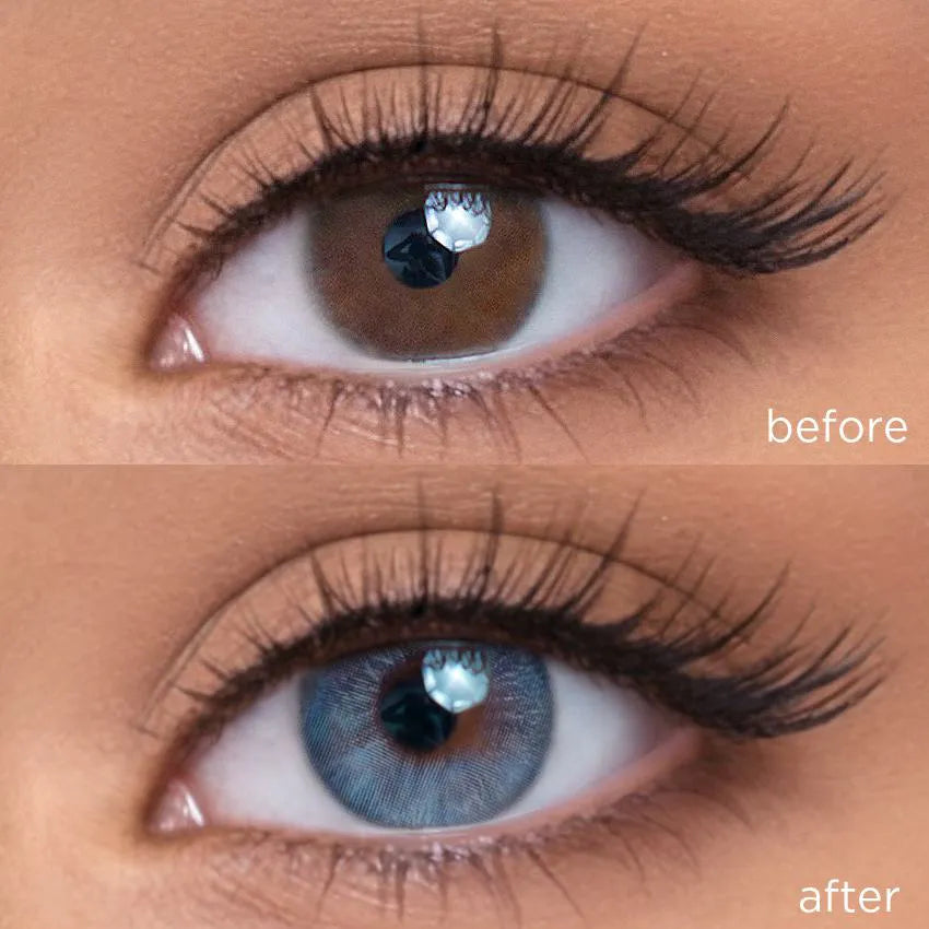 Galactic Blue blue color contacts