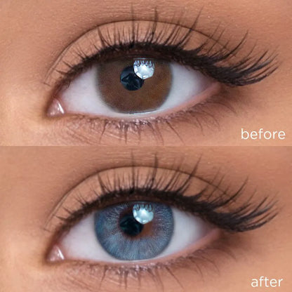 Galactic Blue blue color contacts