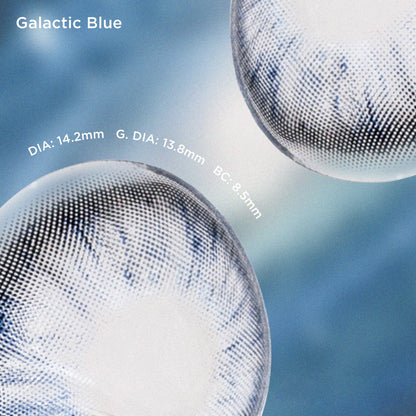 Galactic Blue blue color contacts