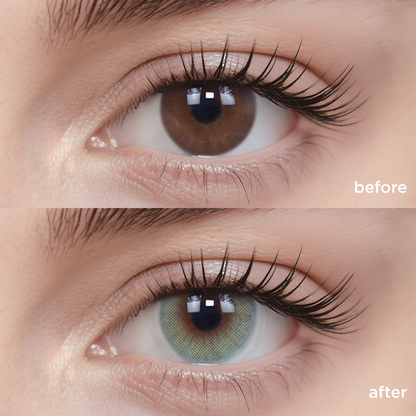 Jade Green green color contacts