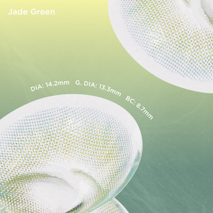 Jade Green green color contacts