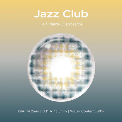 Jazz Club blue color contacts