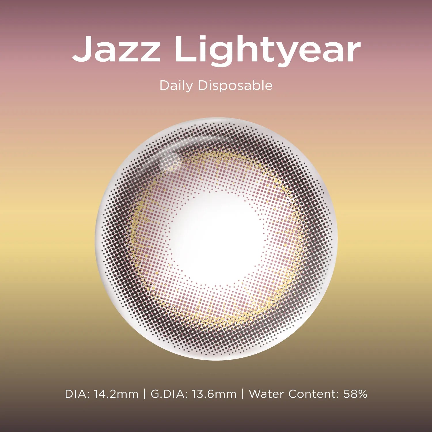 Jazz Lightyear brown color contacts