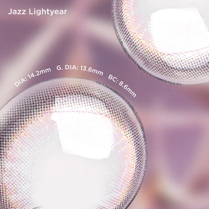 Jazz Lightyear brown color contacts
