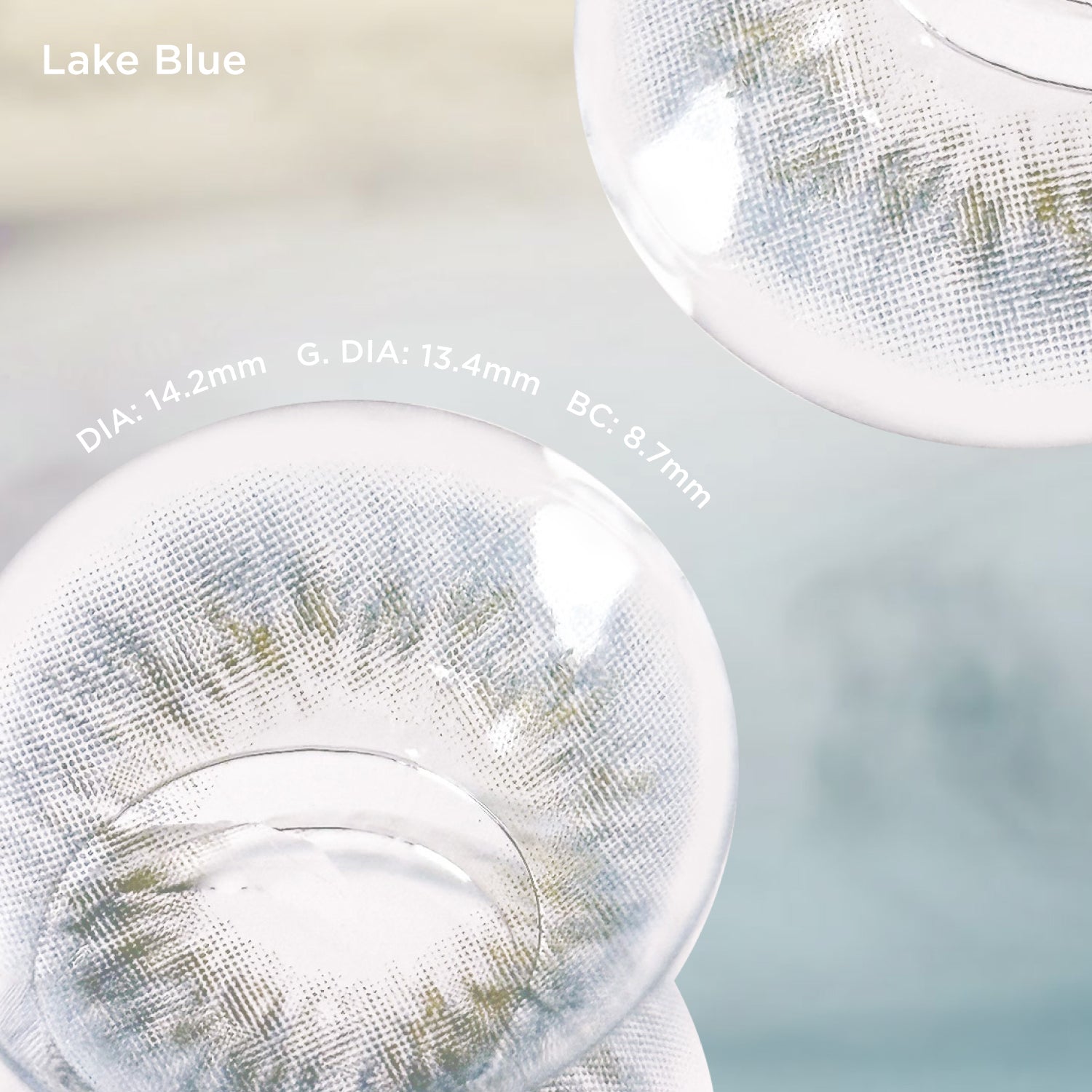 Lake Blue blue color contacts