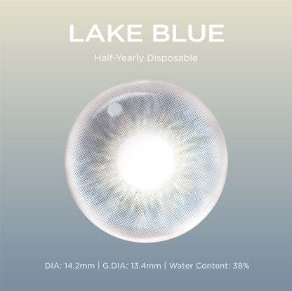 Lake Blue blue color contacts