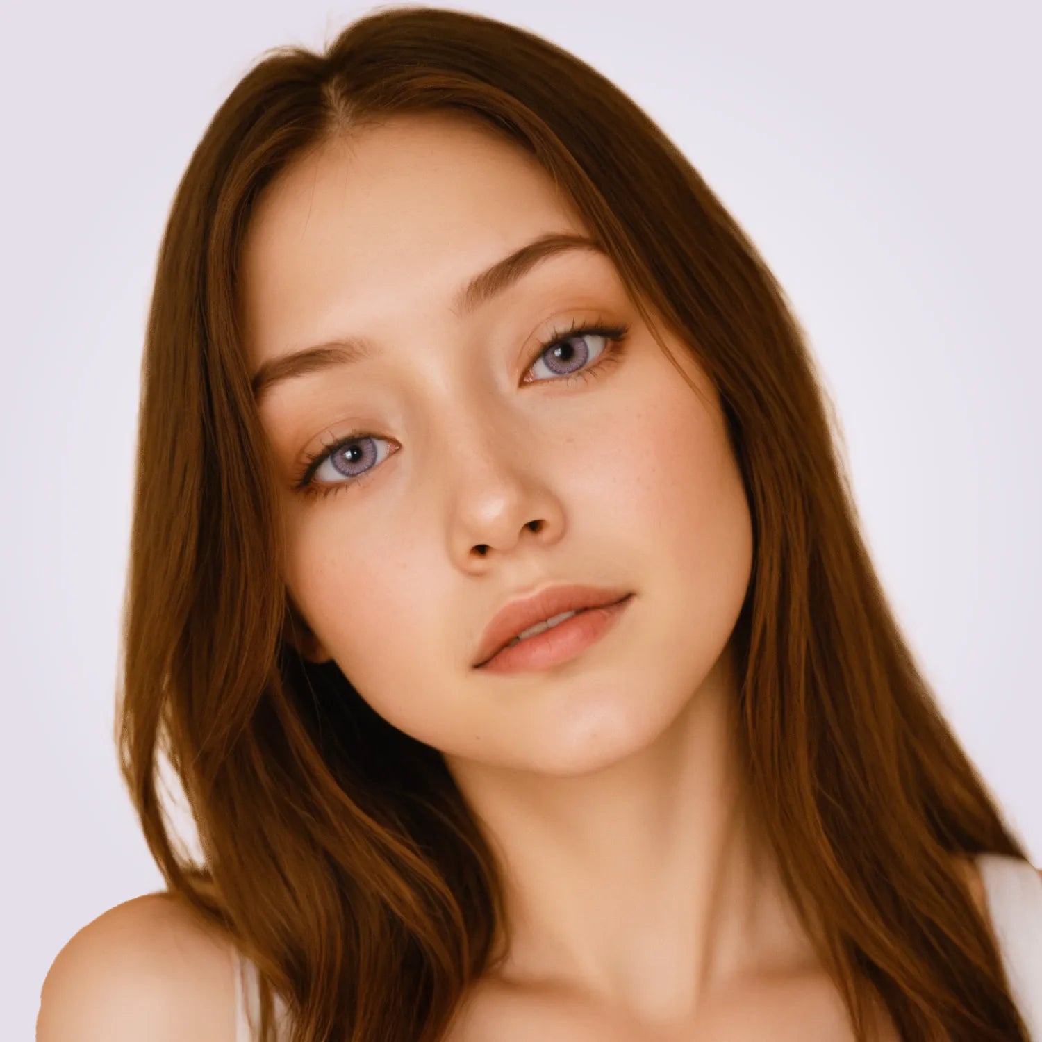 Lilac Purple purple color contacts