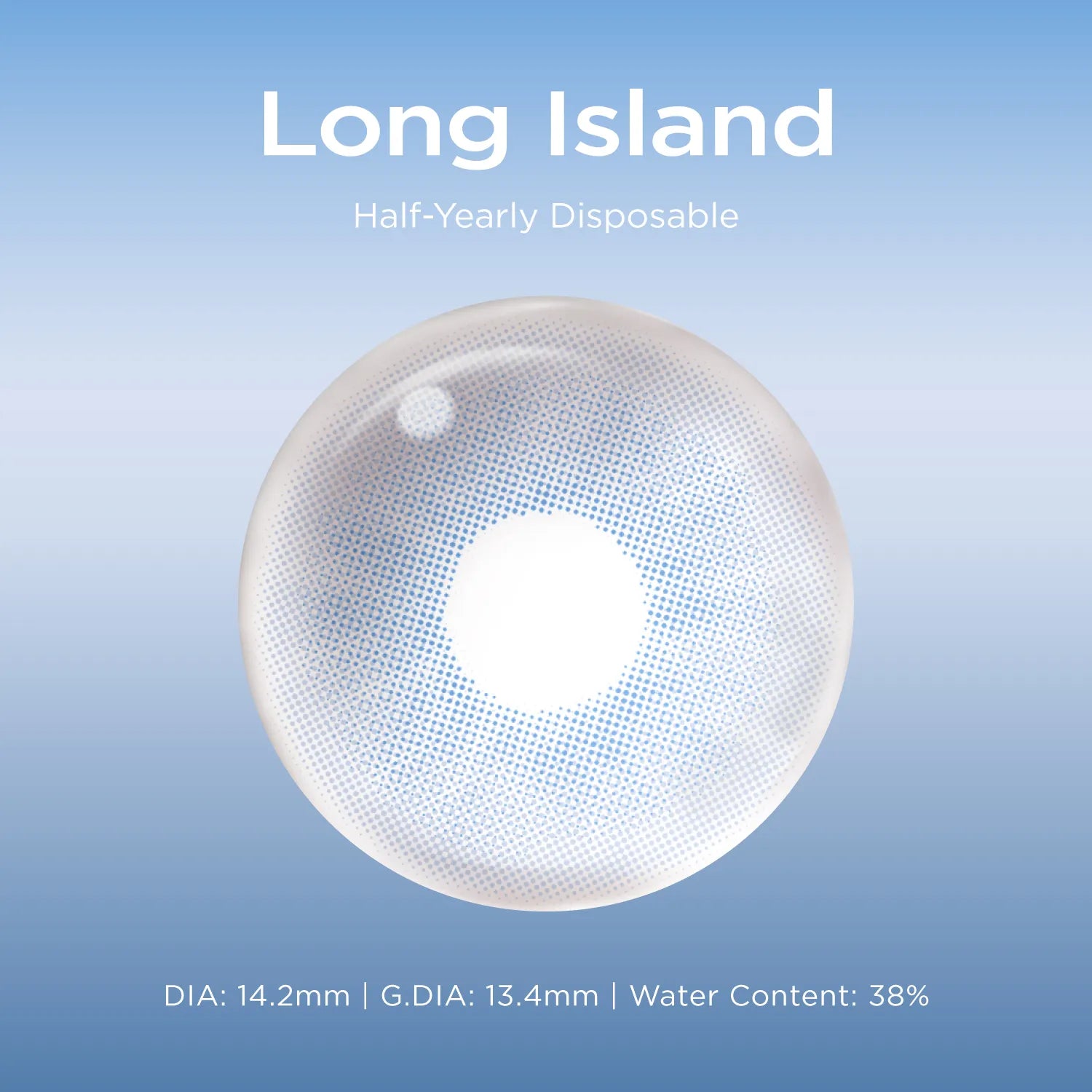 Long Island blue color contacts