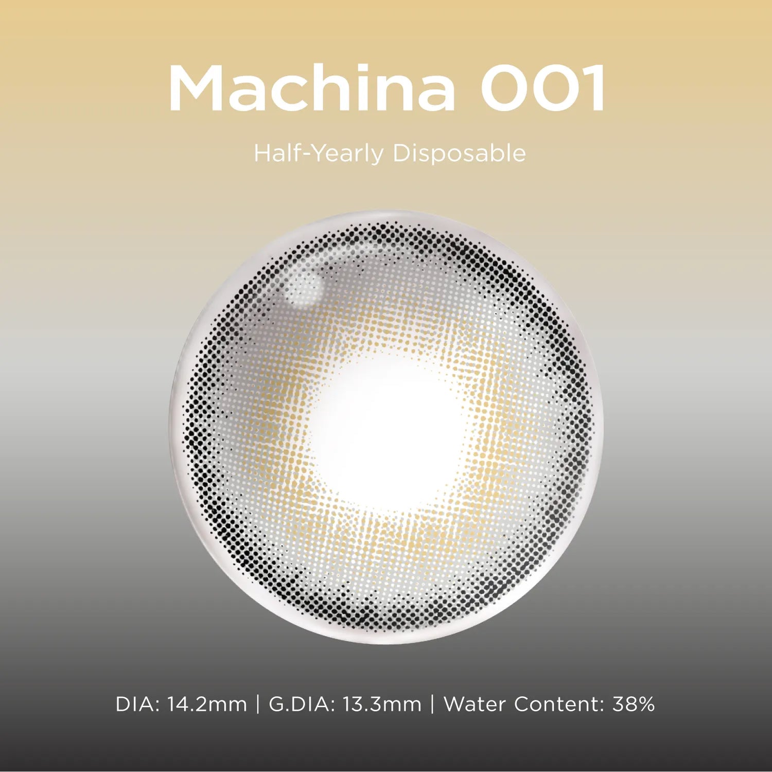 Machina001 grey color contacts