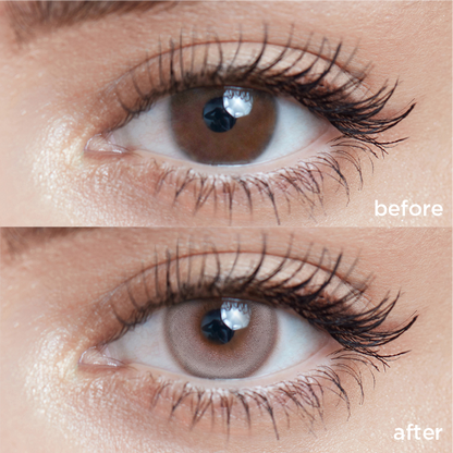 Marshmallow Toast grey color contacts