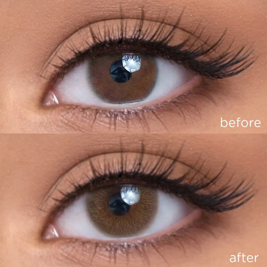 Monet Brown brown color contacts