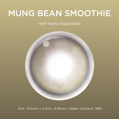 Mung Bean Smoothie green color contacts