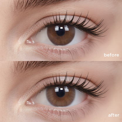 Pinewood Cabin brown color contacts